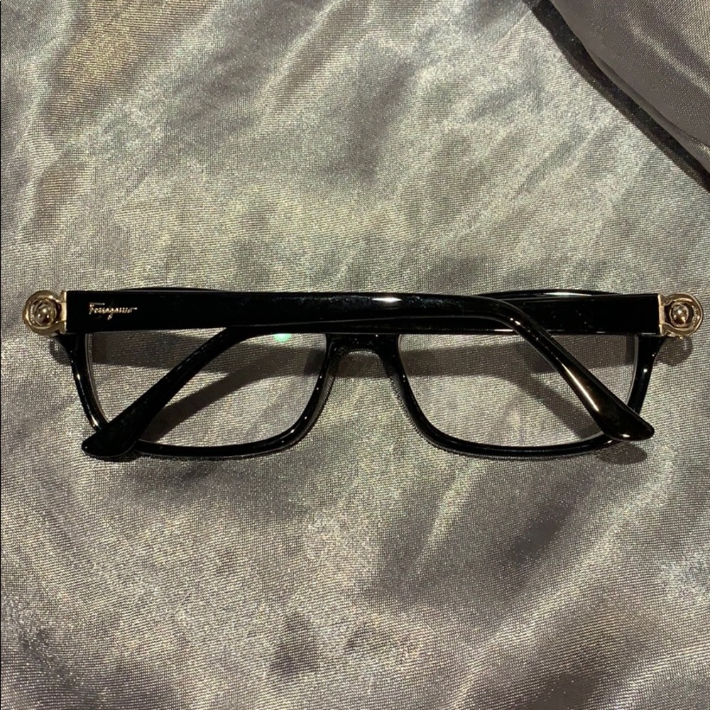 Authentic Salvatore Ferragamo black glasses - Picture 1 of 5